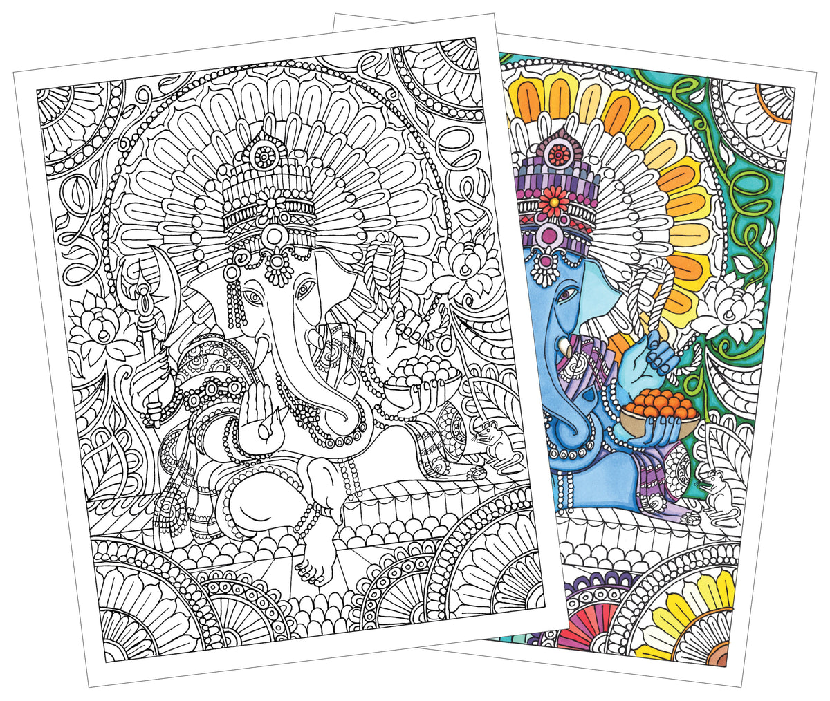 Color Me Buddha: Express Yourself to De-Stress Yourself