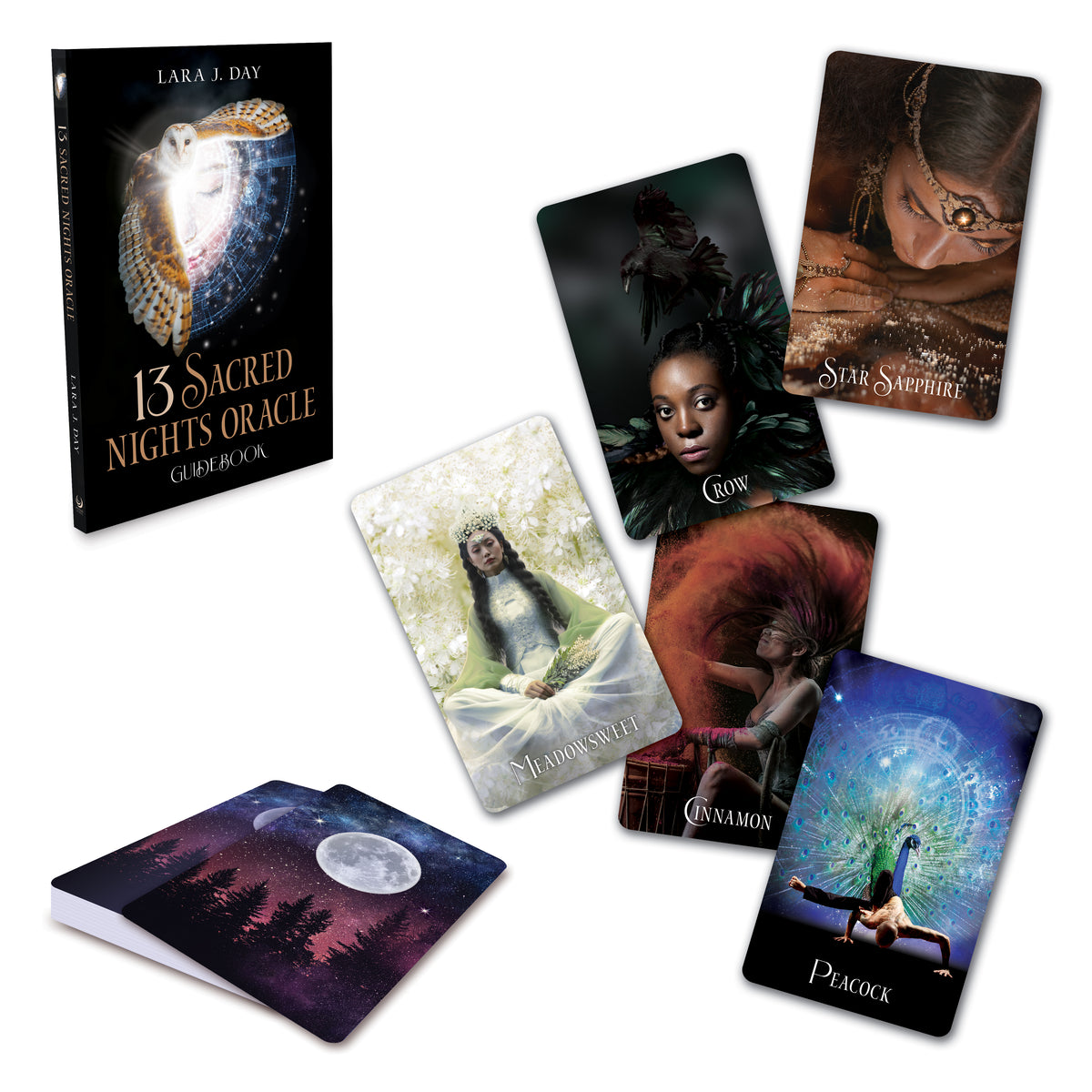 13 Sacred Nights Oracle: A Yearly Solstice Tradition (A 52-Card Deck &amp; Guidebook)