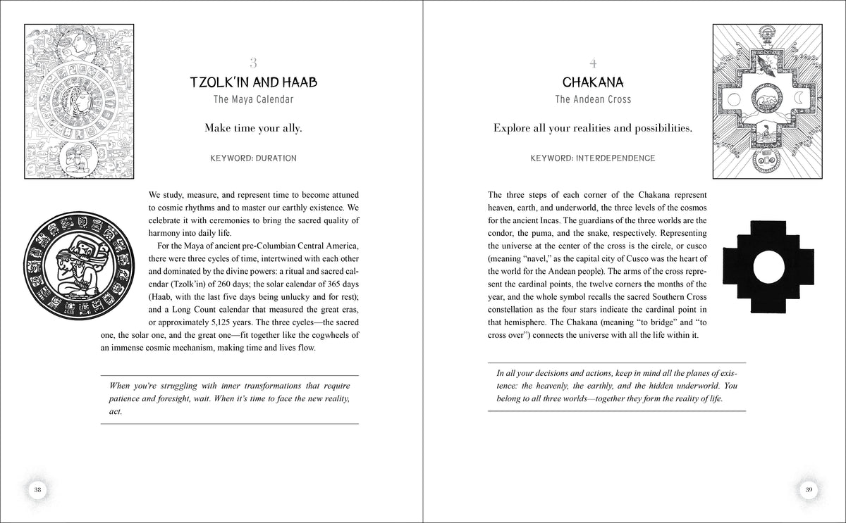 The Power of Symbols: Sacred Images for Meditation, Divination, and Coloring