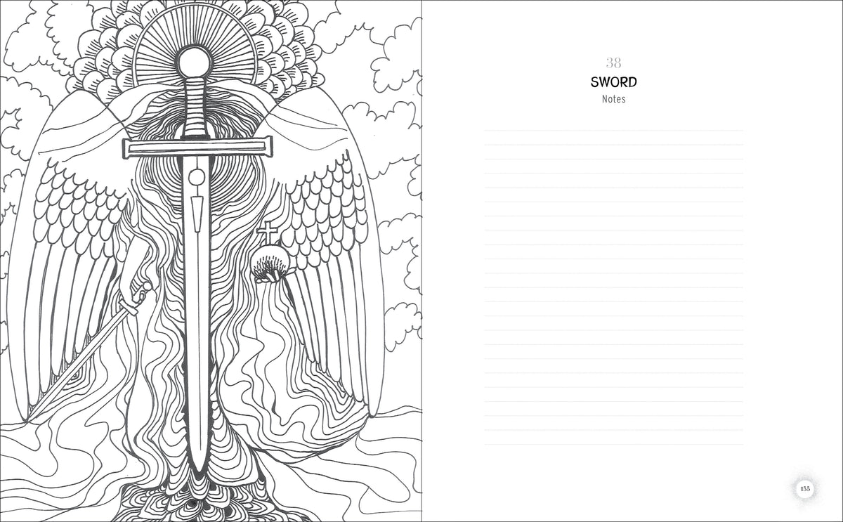 The Power of Symbols: Sacred Images for Meditation, Divination, and Coloring