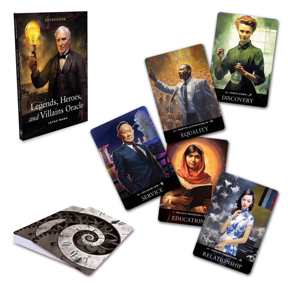 Legends, Heroes, and Villains Oracle: Cards &amp; Guidebook