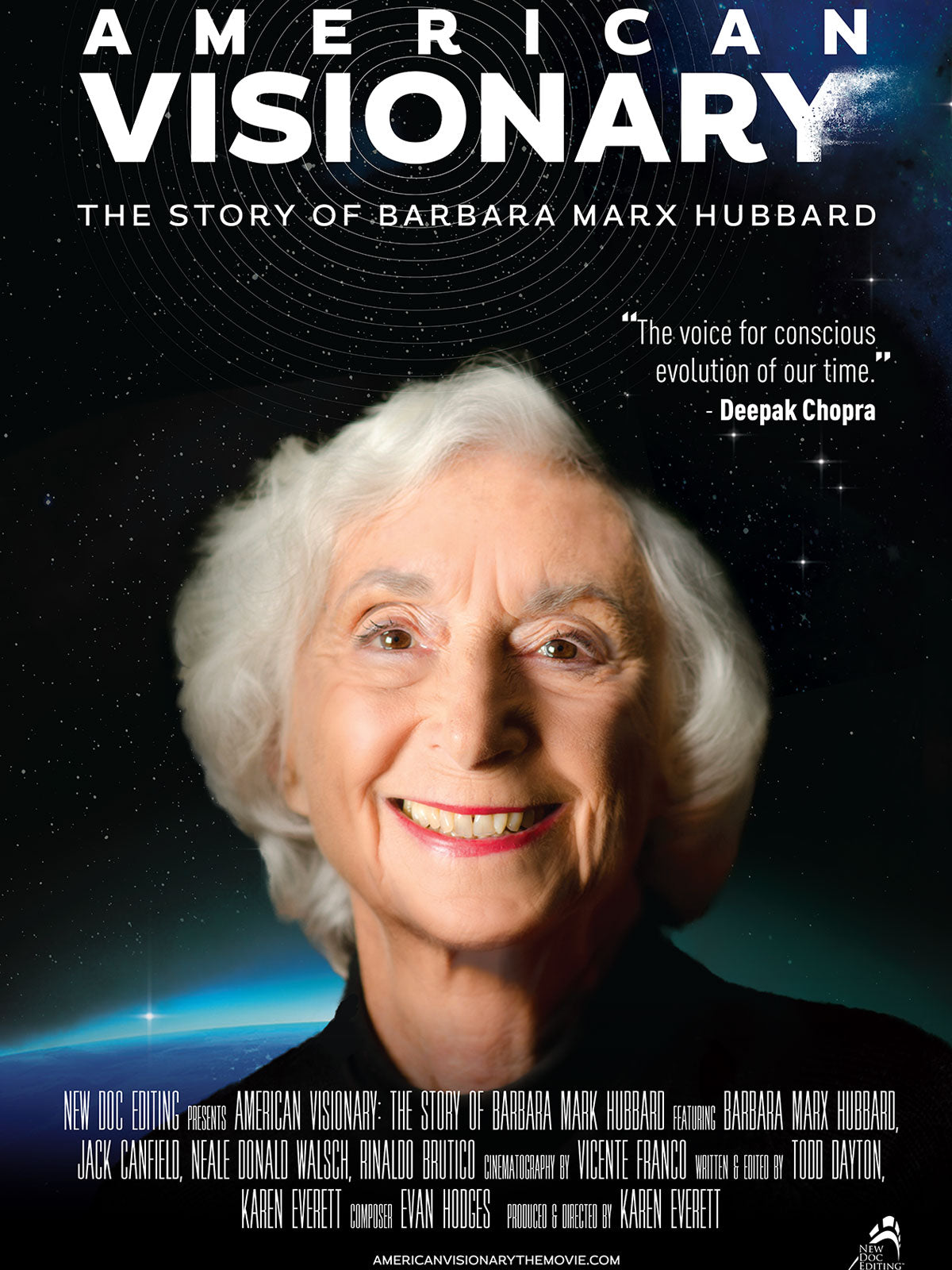American Visionary: The Story Of Barbara Marx Hubbard VOD