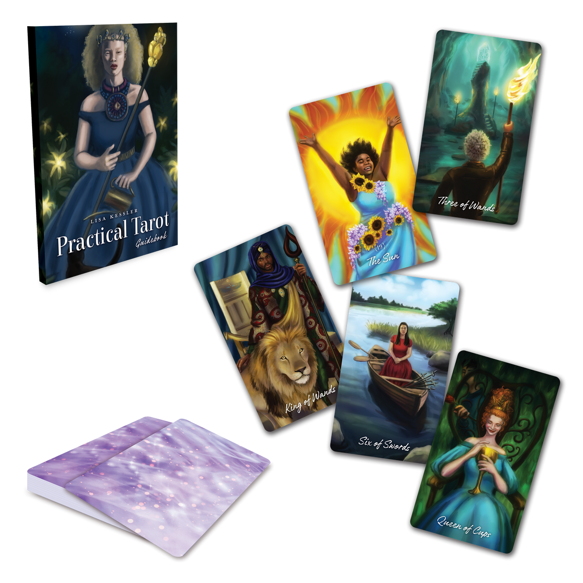 Practical Card Practical Tarot: A 78-Card Deck & Guidebook - Beyond Words Publishing