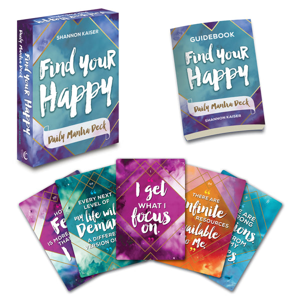 Find Your Happy Daily Mantra Card Deck From Shannon Kaiser - Beyond ...