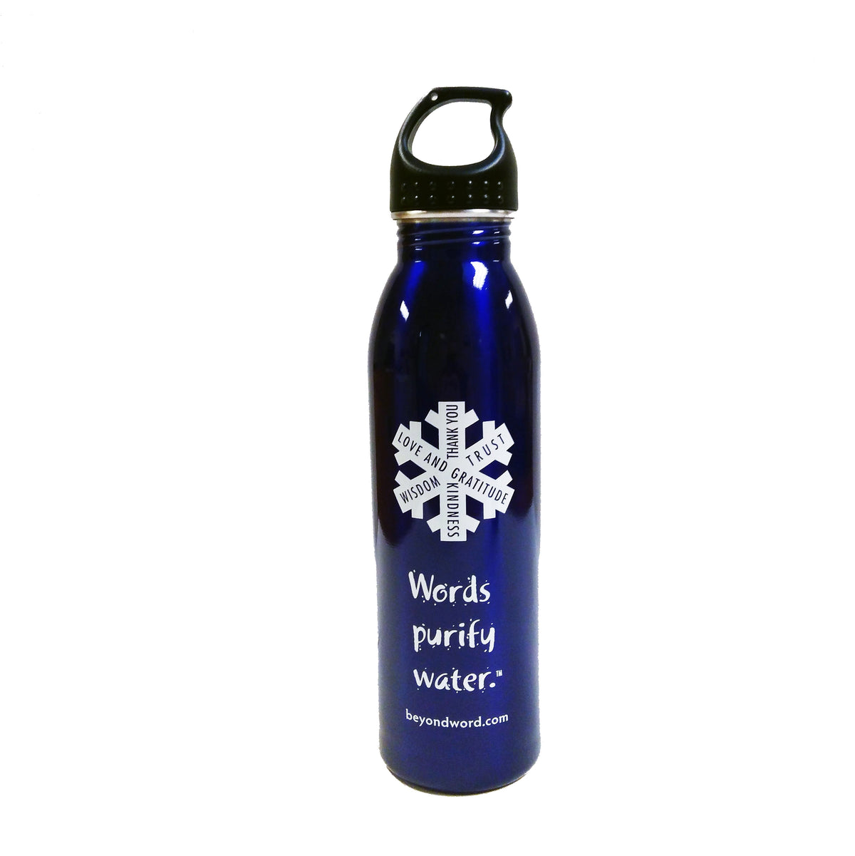 &quot;Words Purify Water&quot; Stainless Steel Water Bottle