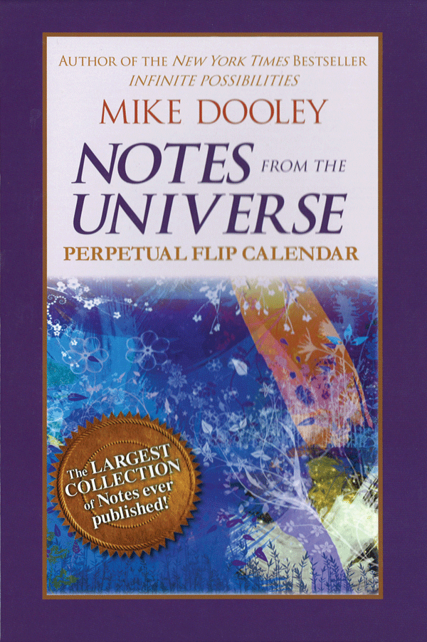Notes From the Universe Perpetual Flip Calendar
